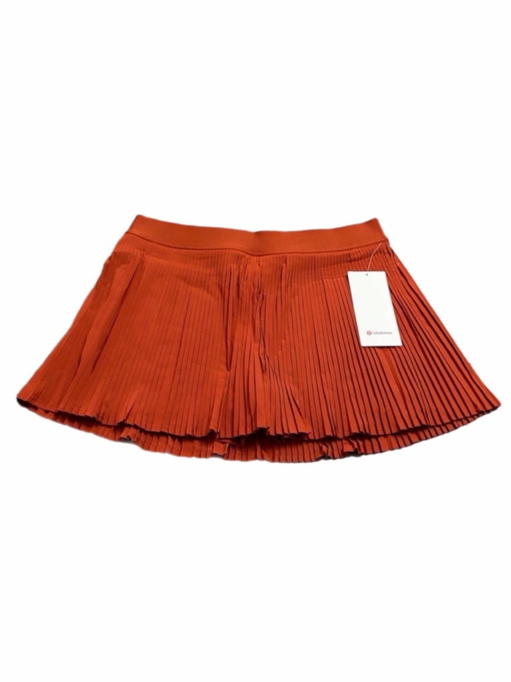 NWT Lululemon Varsity High-Rise Pleated Tennis Skirt *14” (Autumn Rust) Size 14